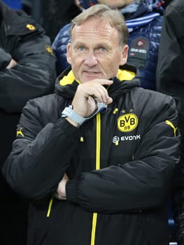 Managing Director Hans-Joachim Watzke (Borussia Dortmund) at the DFB Cup match 1.FC Magdeburg - Borussia Dortmund on 24.10.2017