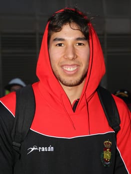 Daniel Dujshebaev (Spain,KS Kielce,RK Celje) at the men's international match Germany against Spain on 28.10.2017 in Magdeburg