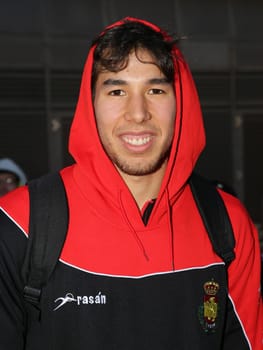 Daniel Dujshebaev (Spain,KS Kielce,RK Celje) at the men's international match Germany against Spain on 28.10.2017 in Magdeburg