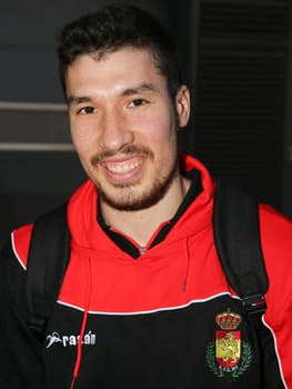 Alex Dujshebaev (Spain,KS Kielce ) at the men's international match Germany against Spain on 28.10.2017 in Magdeburg
