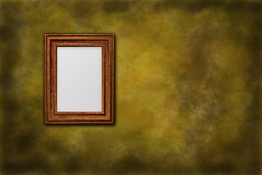 picture frame on stained background