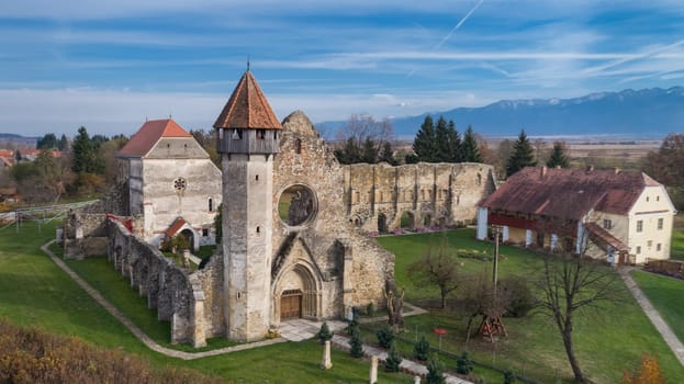 Carta, Romania. The old ruined cistercian abbey from Transylvania