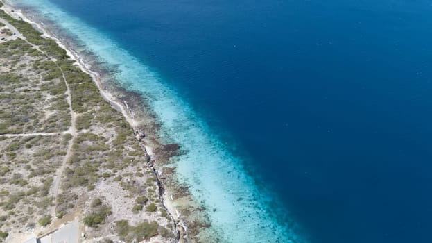 sea beach coast Bonaire island Caribbean sea