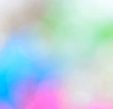Abstract colorful bokeh background of defocused twinkling lights