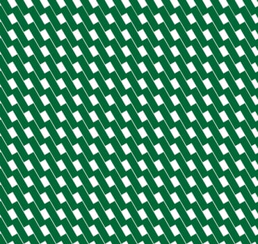 Abstract geometrical seamless pattern with rectagles. Green checked vector background.