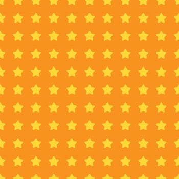 Nice cartoon star pattern with different stars icons on dark background. Original vector pattern for textile, web etc.