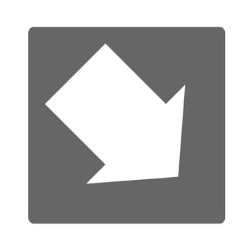 Pointer, arrow in modern flat style. Arrow vector button isolated on white background. Symbol for web design, site, app, UI.