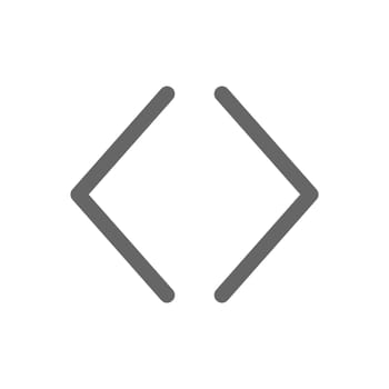 Pointer, arrow in modern flat style. Arrow vector button isolated on white background. Symbol for web design, site, app, UI.