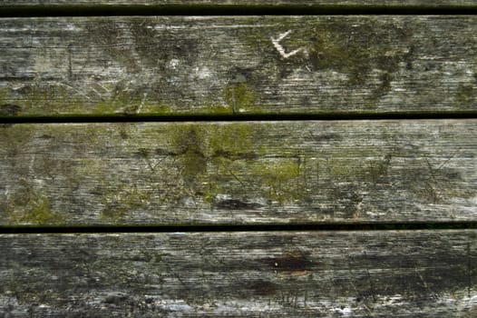 old weathered wood surface with scratches