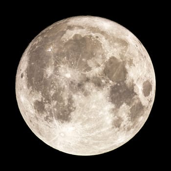 Full moon at night