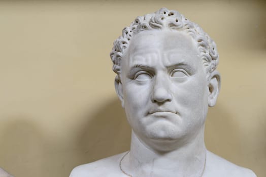 Vatican, Italy - October 31, 2015: Ancient roman empire statue in Rome, Italy