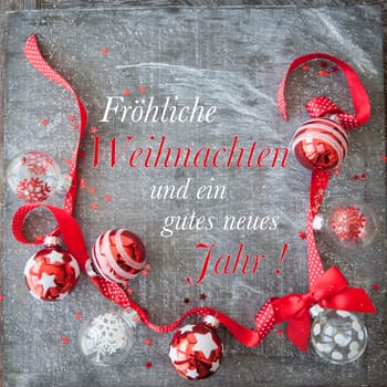Froehliche Decoration for Christmas