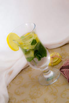 Lemon balm water