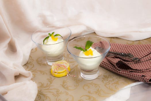 Lemon sorbet