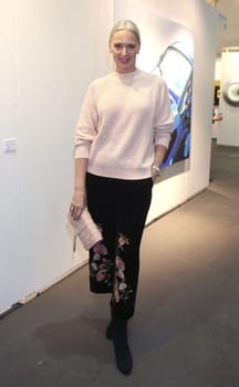 Petra van Bremen in Zara Outfit ,. Exhibition opening of the Affordable Art Fair 2017 in hall A1 in Hamburg on 15.11.2017