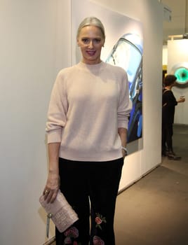 Petra van Bremen in Zara Outfit ,. Exhibition opening of the Affordable Art Fair 2017 in hall A1 in Hamburg on 15.11.2017