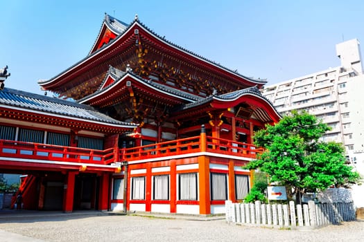 Osu Kannon temple in Nagoya , Japan