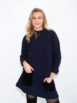 Jeanne Goursaud Six in one go 2017 Photo call at Briese Studio Hamburg