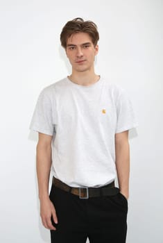 Gustav Schmidt Sechs auf einem Streich 2017 Fotocall im Briese Studio Hamburg