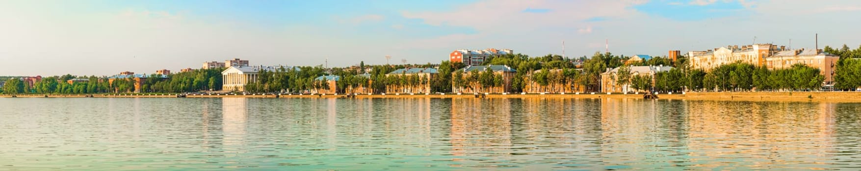 Cityscape of the Votkinsk. Birthplace of Pyotr Ilyich Tchaikovsky. Udmurt Republic, Russia.