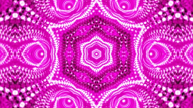 Abstract background with violete kaleidoscope. 3d rendering