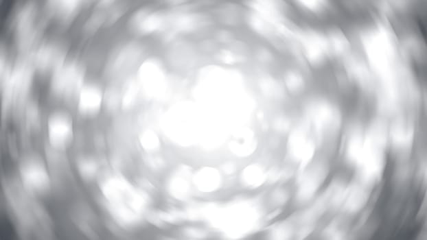 Abstract radial silver background. Digital illustration. 3d rendering