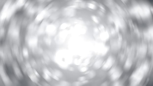 Abstract radial silver background. Digital illustration. 3d rendering