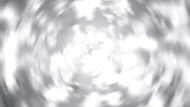 Abstract radial silver background. Digital illustration. 3d rendering
