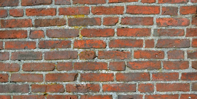 old red brick wall