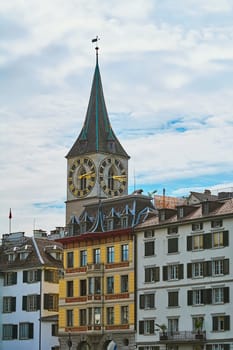St. Peter Church in Zurich, Switzerland