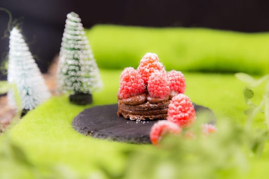 Raspberry cookies