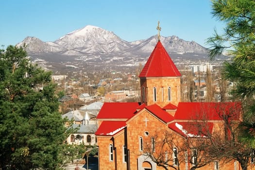 Armenian church in Pyatigorsk,Northern Caucasus,Russia...