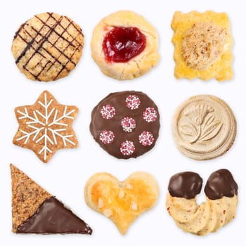Various biscuits,collage 3