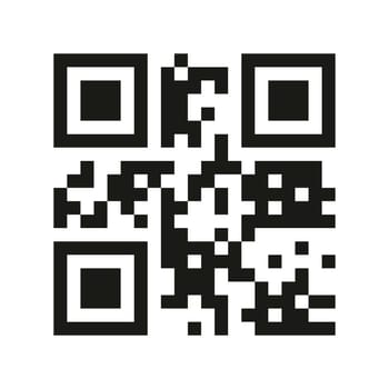barcode qr isolated on white background