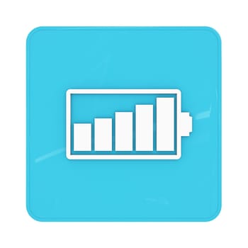battery icon isolated on white background