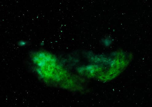 Small part of an infinite star field of space in the Universe. Elements of this image furnished by NASA .