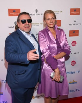 Armin Rohde und Karen Boehne ,.Movie Meets Media 2017 im Hotel Atlantic Hamburg