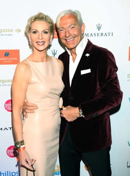 Grit Weiss und Jo Groebel,.Movie Meets Media 2017 im Hotel Atlantic Hamburg