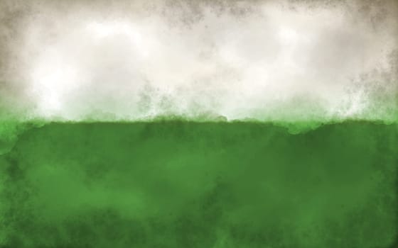 flag of saxony on grunge background - illustration