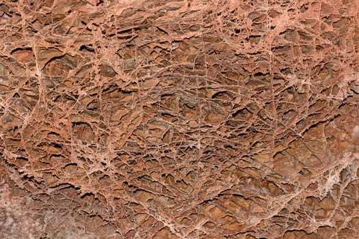 Boxwork Formations in a Cave Ceiling in Wind Cave National Park in South Dakota