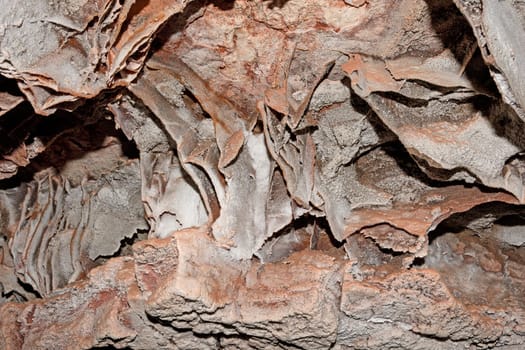 Boxwork Details in a Wind Cave National Park in South Dakota