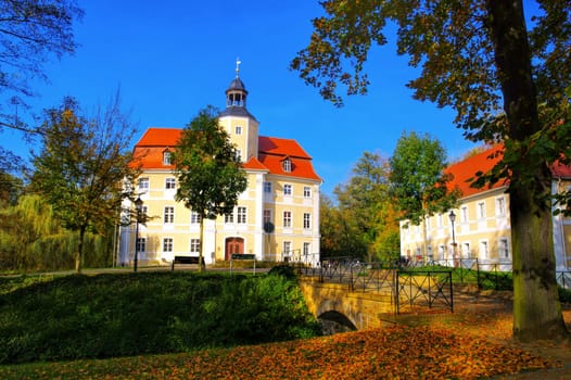 Vetschau Schloss in Brandenburg,Deutschland - Vetschau castle in Brandenburg,Germany