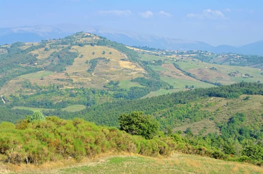 Umbrien Landschaft - Umbria landscape 01