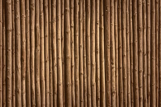 Abstract Wooden Background of Fence Made from thin Planks