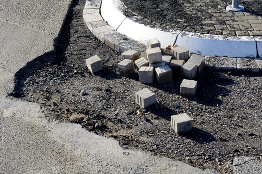 Repair of road damage