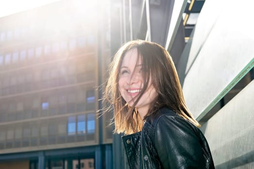 Woman in the city