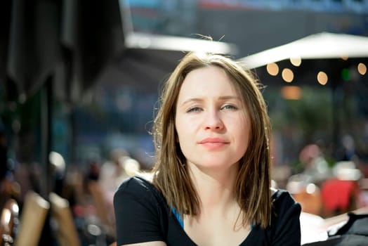 Woman in the city