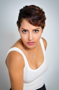 Beautiful middle eastern fashion woman