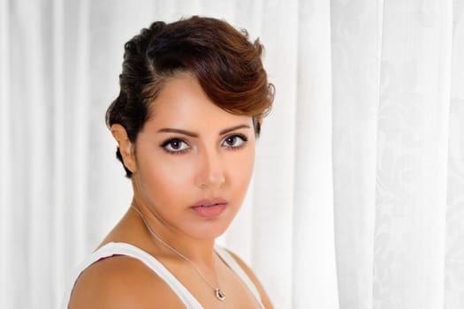 Beautiful young middle eastern woman