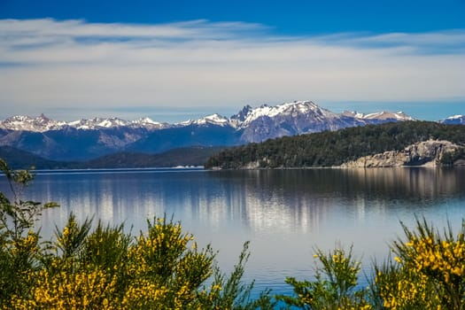 Beautiful lakes in argentinian Lake District near Bariloche, Argentina
